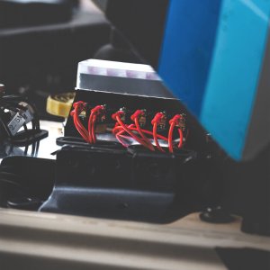 Jeep Wrangler Cyclone LED Engine Tray Kit - KC HiLiTES - Cyclone LED - `18-`27